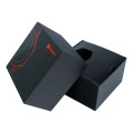 Magnetic Lid Black Gift Electronic Box with Sleeve