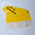 sacos de correio compostable poli biodegradáveis