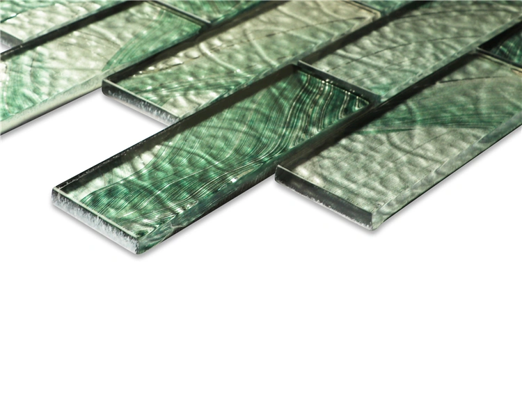 Cheap Price Green Cold Spray Swimming Pool Crystal Mosaic Tile