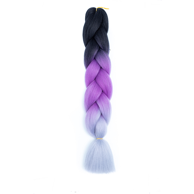 24 Inch Ultra Jumbo Hair Braid ombre synthetic twisted pre stretched 48 inch ultra braid braiding hair