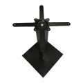Good quality 450*450*H730mm Cast iron table base matt black