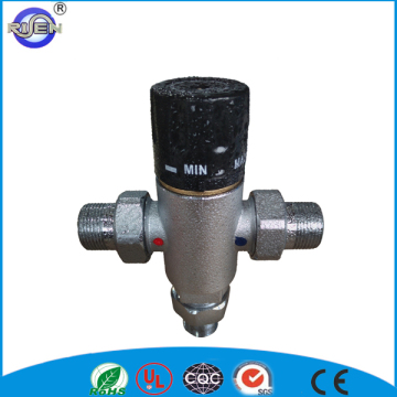 brass water temperature control valve mixing valve temperature regulating valve