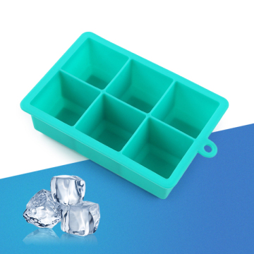 use silicone ice cube molds