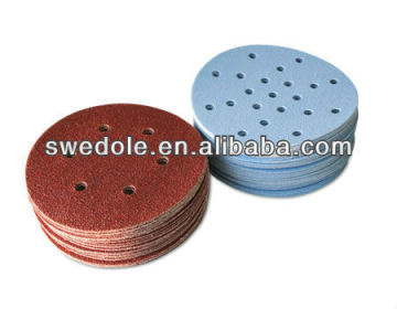 SATC hook and loop fastener backing adhesive sandpaper disc