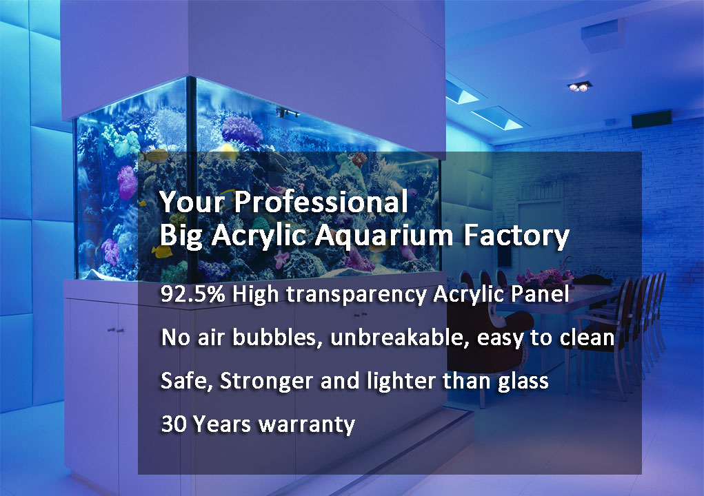 Acrylic aquarium tank