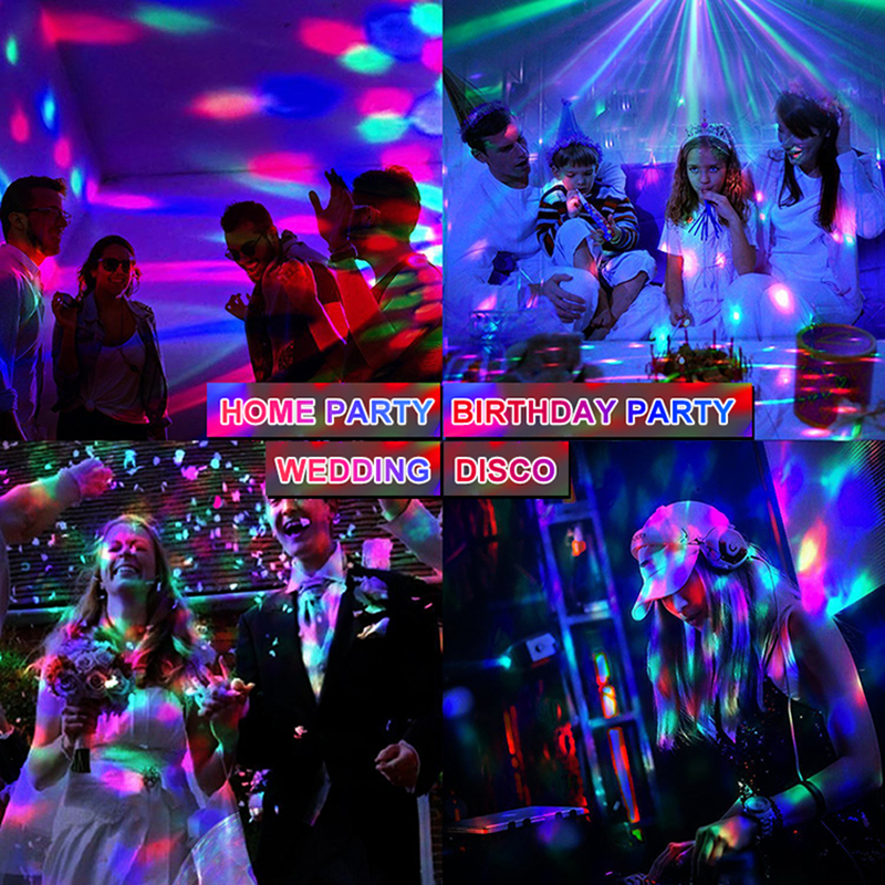 Luzes de bola de cristal RGB mini LED Rgb Mini Led Crystal Ball Lights