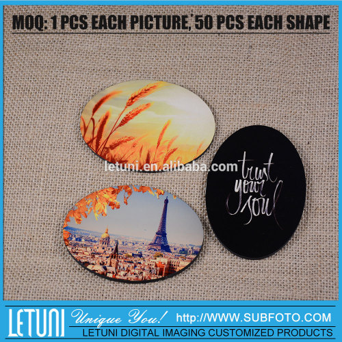 Sublimation Magnet Blanks Sheet Oval