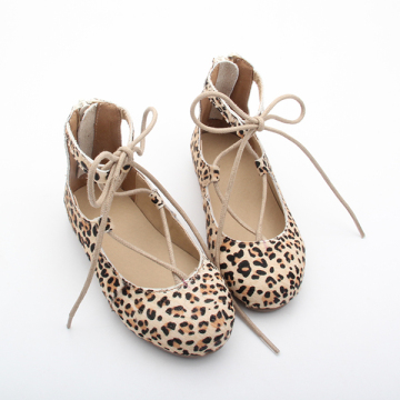 Spring Summer Shoes Leopard girl Shoes kids Baby Dress Shoes