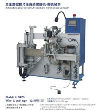 Automatic TCT saw blade brazing machine with Robot