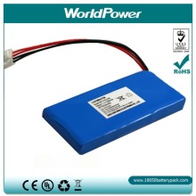 Rechargeable battery 12V 1600mah lipo battery pack for medic