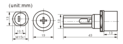 FBFH1124-1 FUSE HOLDER