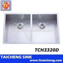 33"Linen Finish Stainless Steel Sink