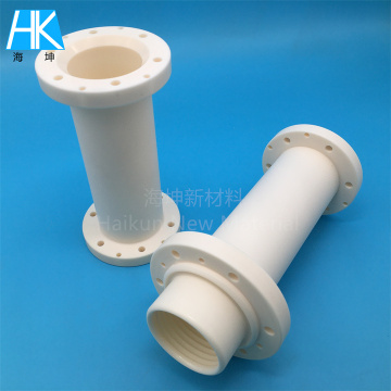 Electronic 99.7% Alumina Ceramic Tube Insulator
