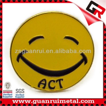 Good quality hotsell smiley badge