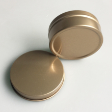Mini Round Tin Box for Candle Packaging