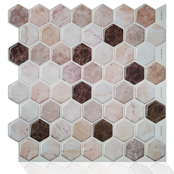 Self Adhesive Mosaic Kitchen Backsplash Self Stick Tile