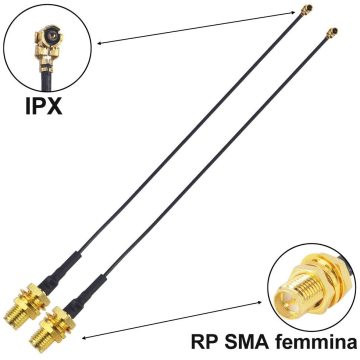 Mini PCI to SMA Female Pigtail cable