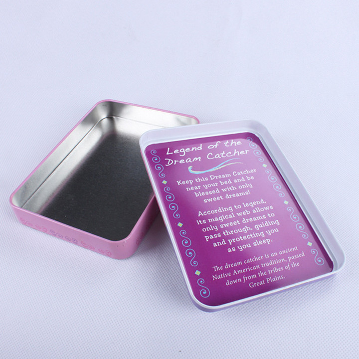 Metal Tinplate Material Cosmetics Mascara Tin Boxes