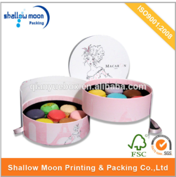 macaron box wholesale round macaron box