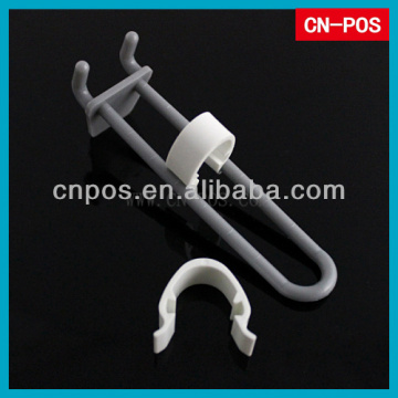 plastic display peg hook stoppers for hanging