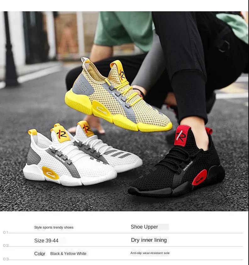 Cheap shoes hot sale sport Shoes Fashion Casual No-slip Men Casual Shoes Men Sneakers