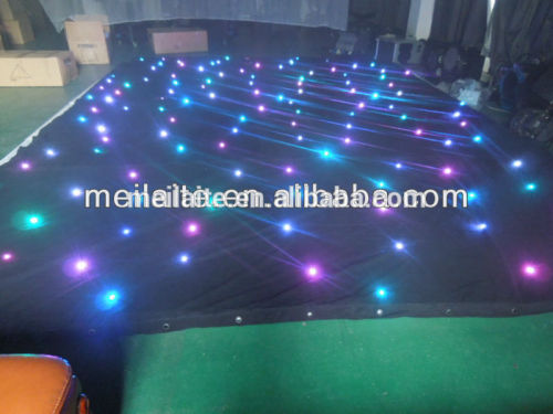 RGBW led light black curtain/led dj light curtain