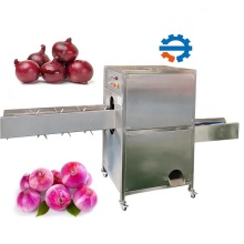 Automatic Industrial Small Onion Root Cutting Machine - DY Onion Top and Tail Cutting Machine