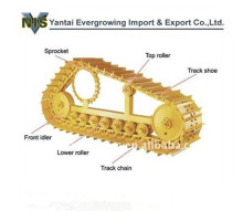 excavator and bulldozer undercarriage spare part