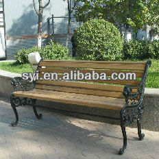 Cheap Outdoor cast iron garden bench Garden Public Leisure Chair