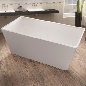 High End Rectangle Used Freestanding Acrylic Bathtub