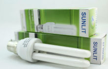 220v E27 20w 2U energy saver sunlite lamps