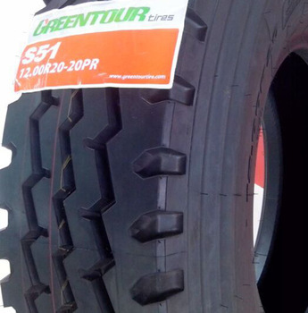 Chinese Heavy load semi trailer S51 315 80 r22.5 tubeless truck tire