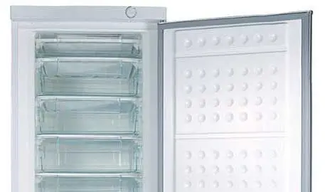 Upright Freezer Vertical Deep Freezer 10 Drawers Ice Cream Freezer