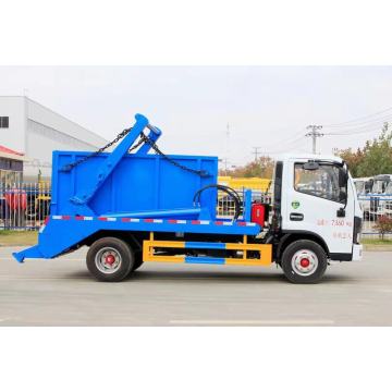 12tons Swing arm container garbage truck