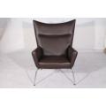 Kulit Hans Wegner CH445 Wing Kursi Replika