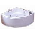 1350mm Corner Whirlpool Bathtub with Control Panel