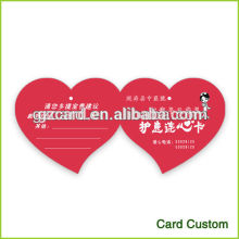 Chinese factory supply beautiful invitation card free design type customized