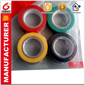 Colorful Cable Wrapping PVC Insulating TAPE