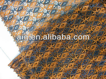 2013 Chemical Lace,Water Dissolving Lace,Water Soluble Lace,C44,ORANGE