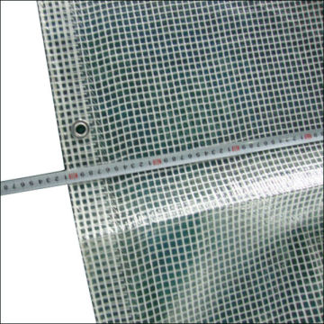 Waterproof transparent tarpaulin sheet