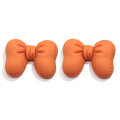 Échantillon gratuit belle Bowknot enfants cheveux arc accessoire breloques Kawaii résine artisanat décoration Mini embellissements