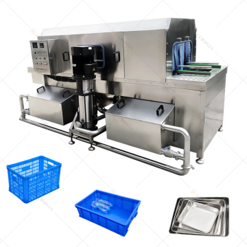 Plastic Egg Tray Washer: Tunnel Type Tray Washer & Dryer for Egg Trays and Crates