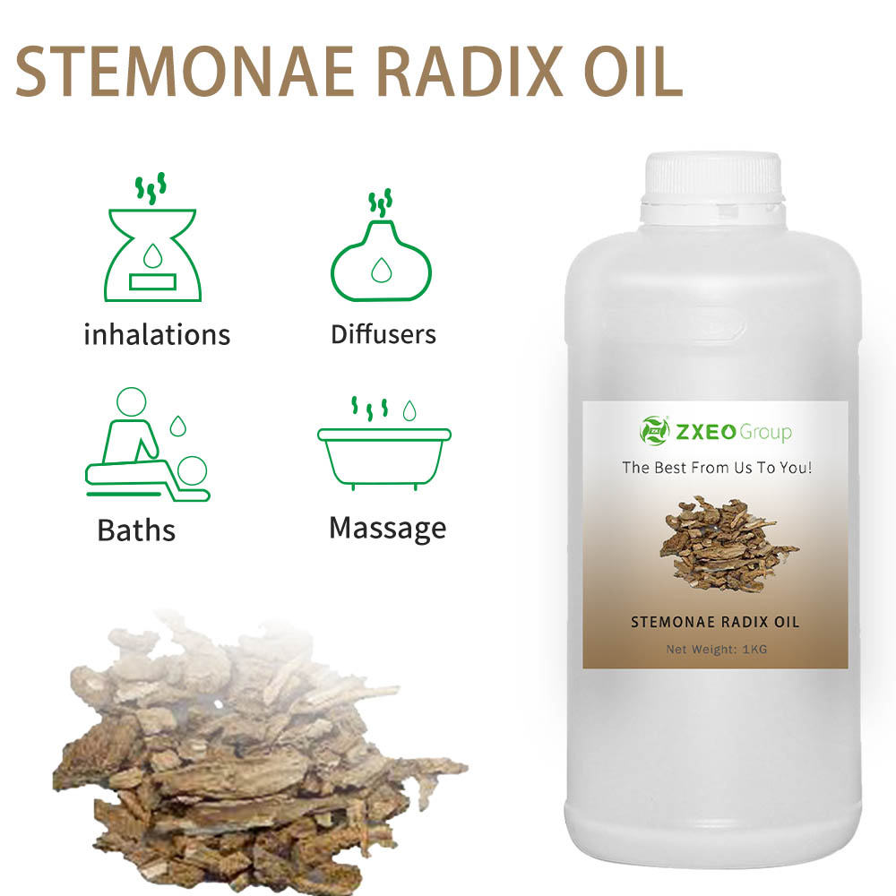 با کیفیت بالا 100 ٪ روغن Radix Natural Radix Stemonae با قیمت فله