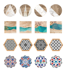 Hot Selling Sublimation Ceramic and Stone Coasters