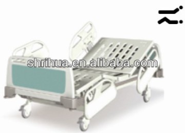 Cheapest ! double shakes hopital bed with ABS guardrail