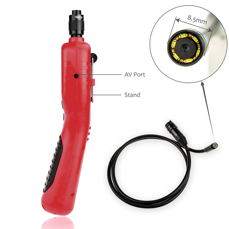 Original GOLDTRON Digital Videoscope GV309 with 8.5mm Diameter Imager Head Inspection Camera