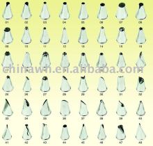 stainless steel Pastry tips SMALL SIZE(single)