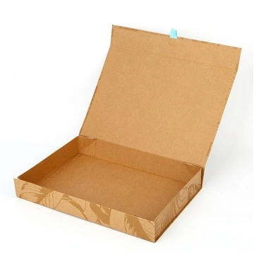 กล่องของขวัญปิดแบนแม่เหล็ก Kraft