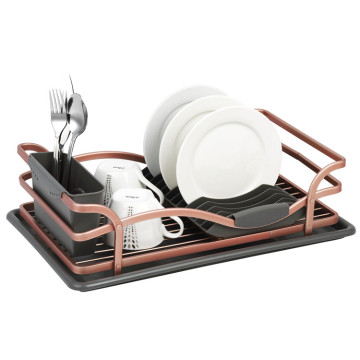 Gold Dish Rack with for Kitchen Counter