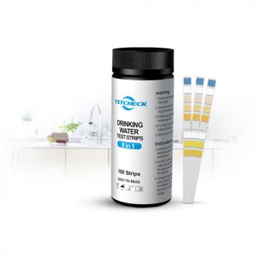 How to read water test strips in drinking water